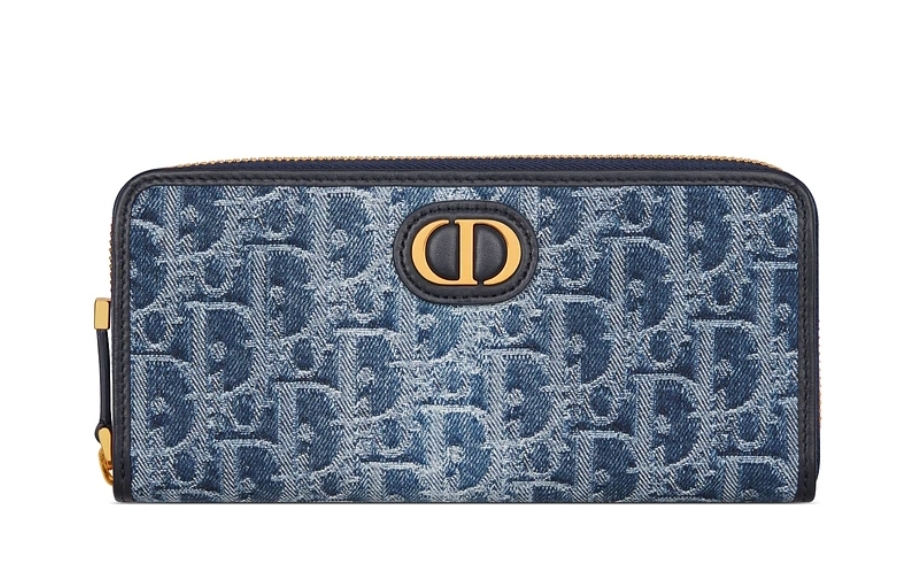 【関税込み★デニム】30 Montaigne Voyageur ロングウォレット Dior 30 Montaigne Voyageur Long Wallet :: Summercstore