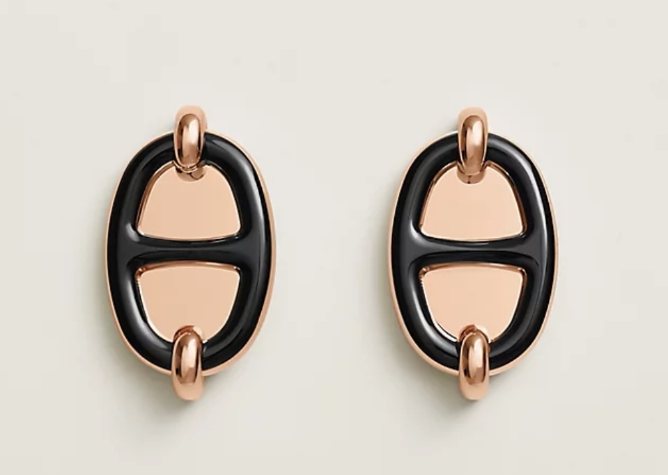 【国内発送】Mini Maillon earrings Hermes Mini Maillon 耳環(2色) :: Summercstore