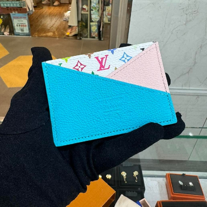 LV x TM Criss-Cross Card Holder :: Summercstore